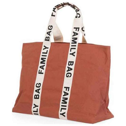 Signature Family Bag Terracotta - Canvas Material