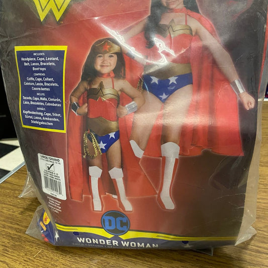 Justice League DC Comics Wonder Woman Costume - Kids Size L