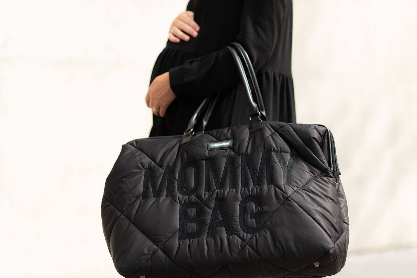 MOMMY BAG - PUFFERED BLACK