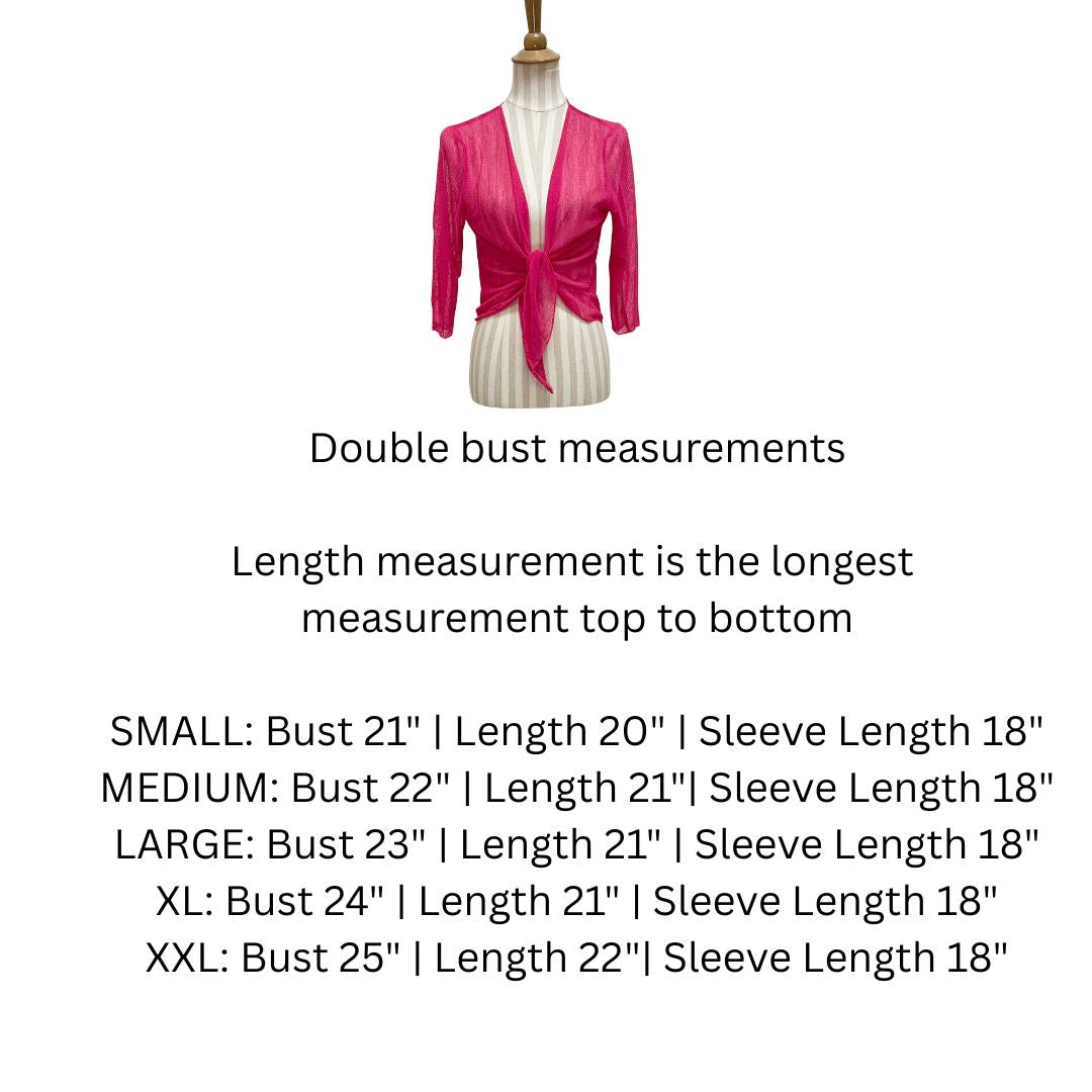 CREATION SOLID MESH BOLERO - PINK
