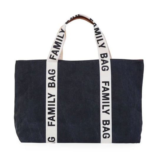 Signature Family Bag Black - Canvas Material