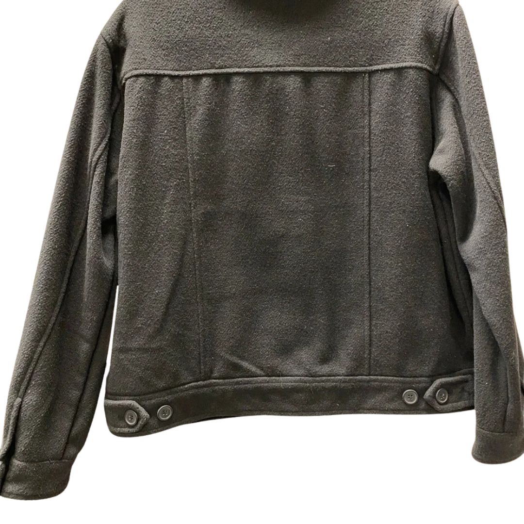 Crop utility Jacket by DKR. Black