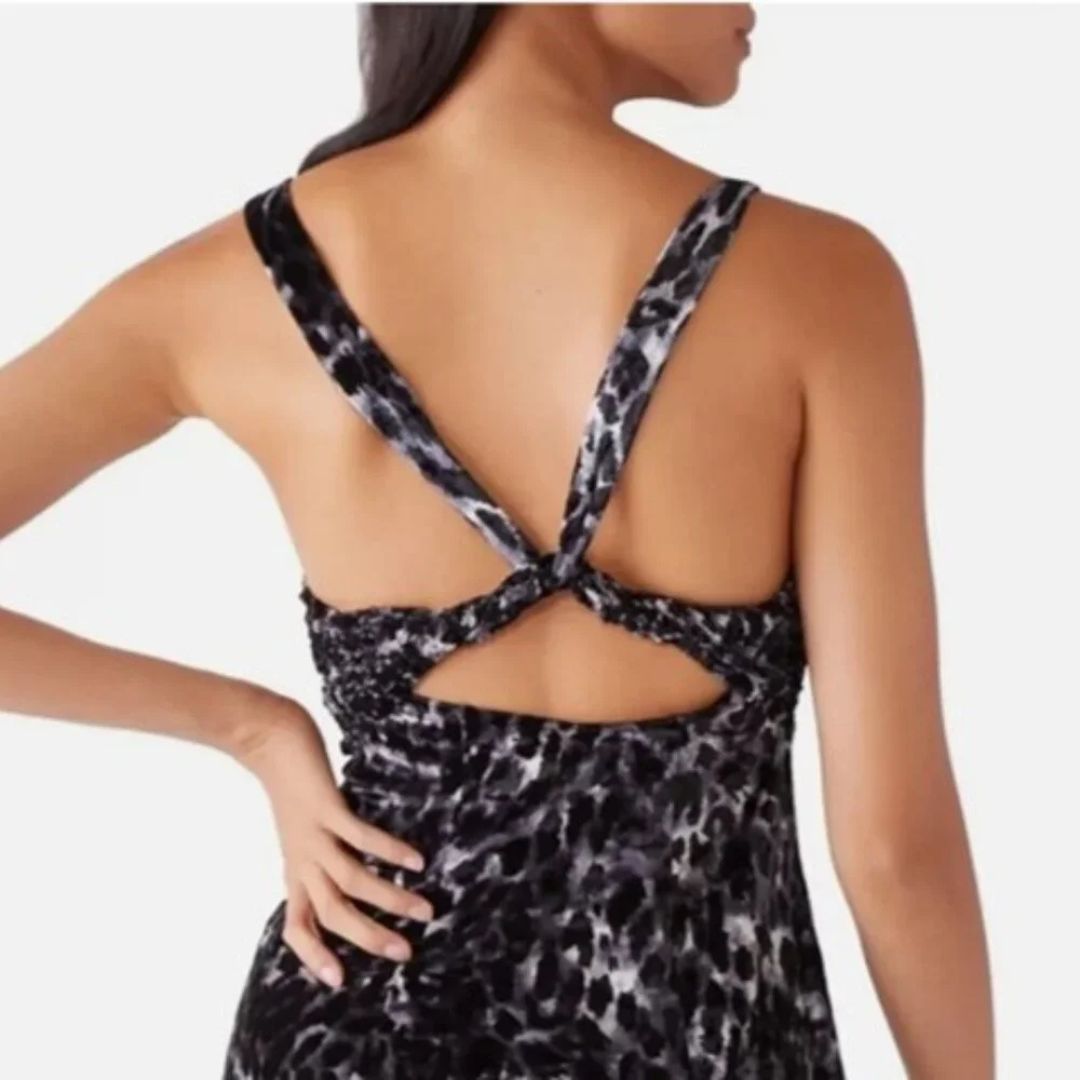Women's Free People Virgo Moon Velvet Minidress. Size M