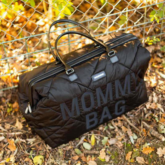 MOMMY BAG - PUFFERED BLACK