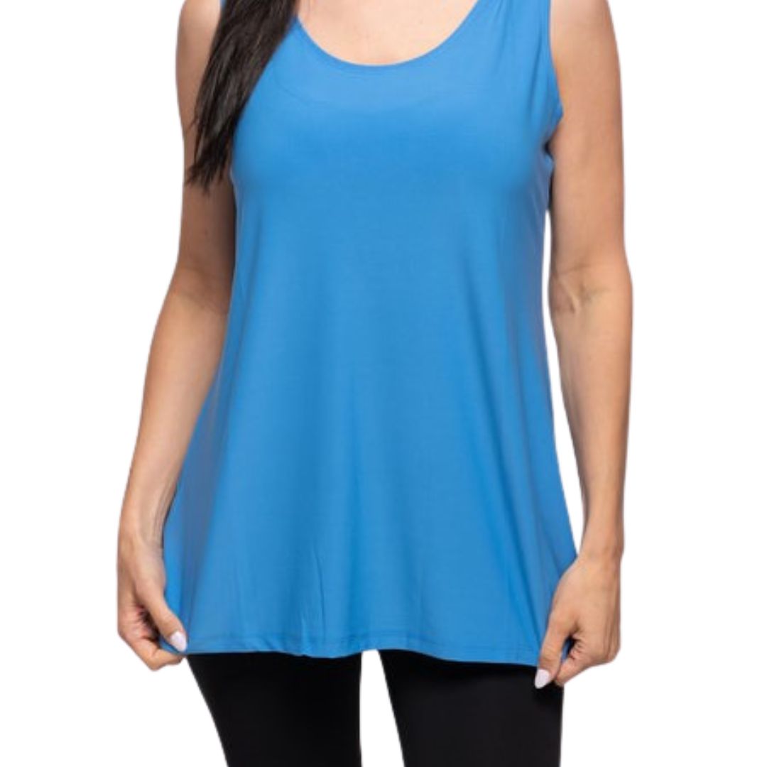 Creation Tank Top A605 Denim