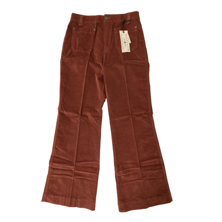 Marrakech Women S Fargo Stretch Corduroy High Rise Flare Pants