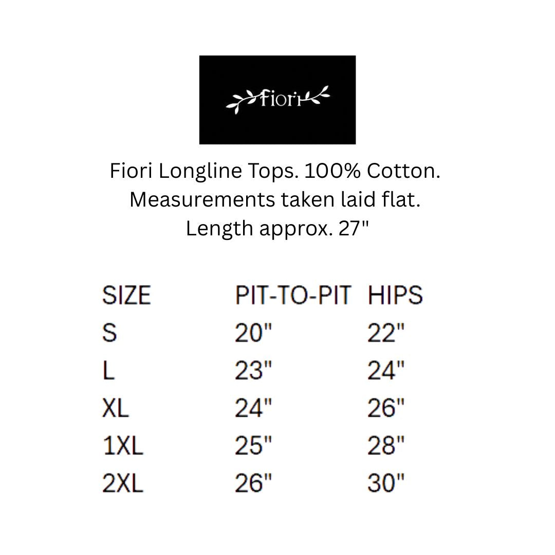 100% Cotton Pleated Longline Top by Fiori. Sage Green