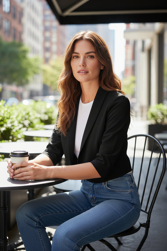 Bolero Shrug - Black