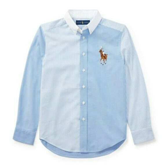 Ralph Lauren Performance Oxford Shirt.  Boys Size 6. MSRP $75