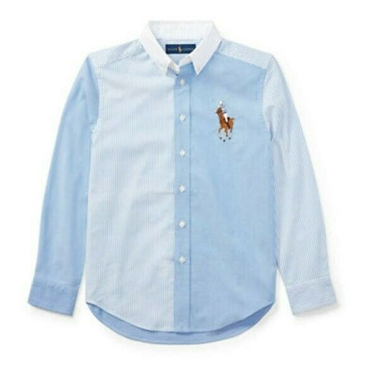 Ralph Lauren Performance Oxford Shirt.  Boys Size 6. MSRP $75