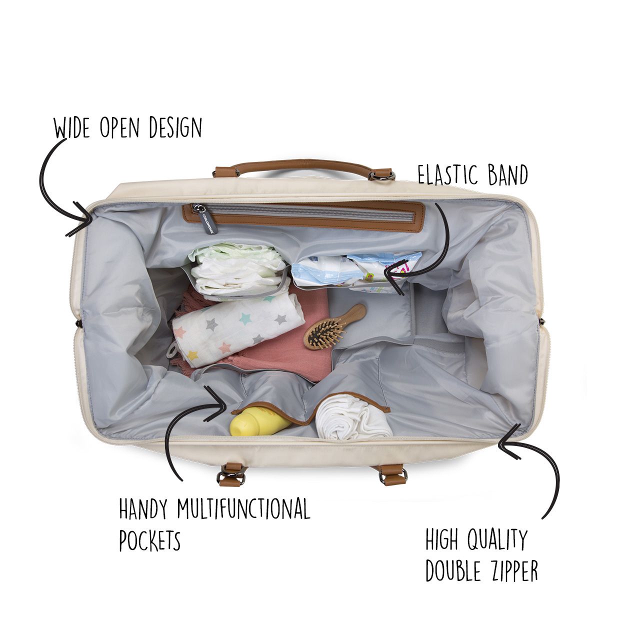 MOMMY BAG OFF WHITE