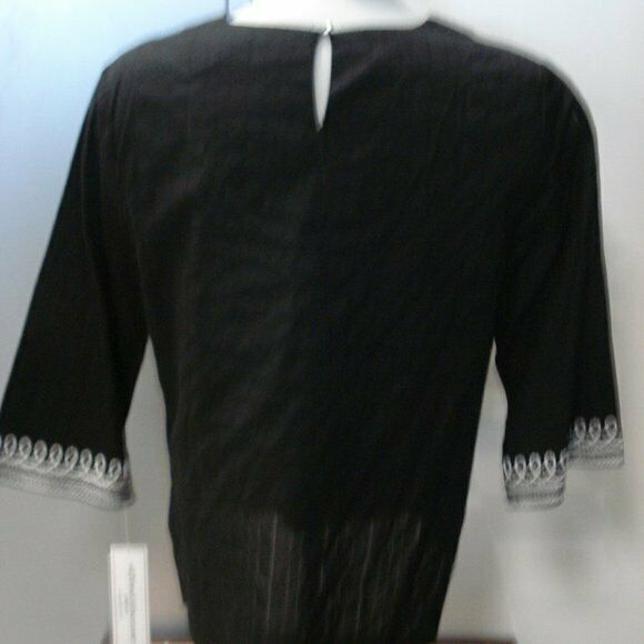 Alfred Dunner Petite Embroidered Tunic MSRP $80