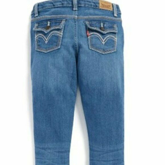 Levi's 711 Thick-Stitch Skinny Jeans Girls. Size 16. MSRP $55
