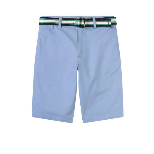 Polo Ralph Lauren Boys' Suffield Belted Stretch Chino Shorts. Blue. Size 7. MSRP $50