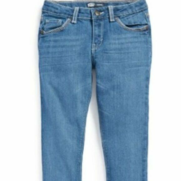 Levi's 711 Thick-Stitch Skinny Jeans Girls. Size 16. MSRP $55