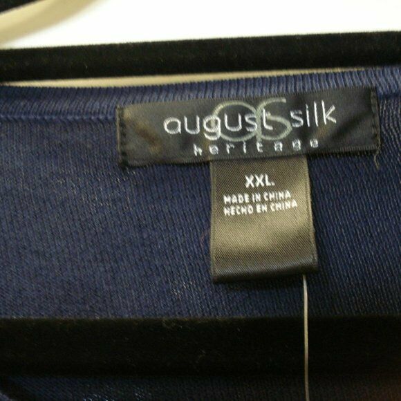 August Silk Embroidered Cardigan. Size XXL. MSRP $50