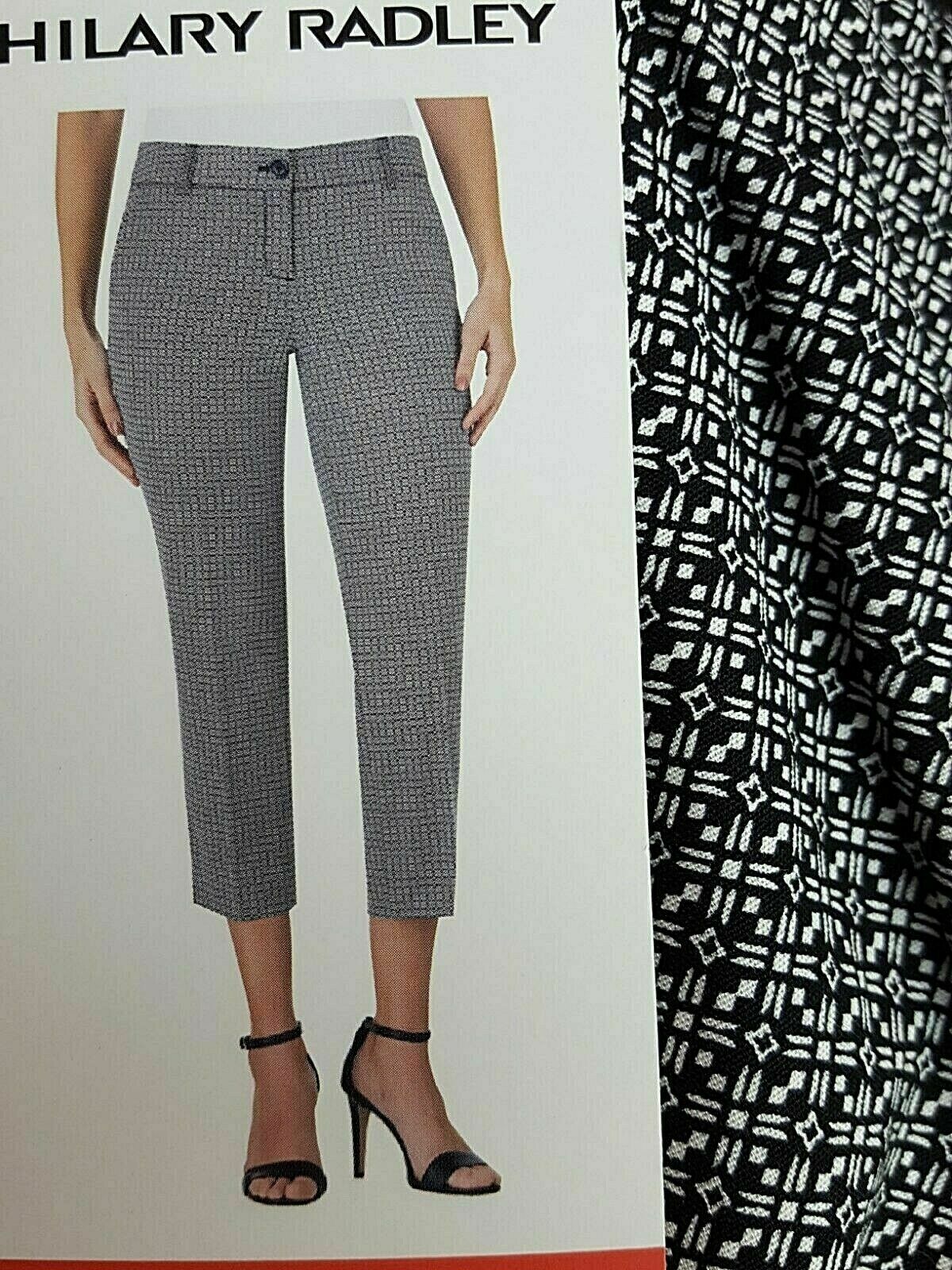 Hilary Radley Women's Stretch Slim Leg Crop Pant.