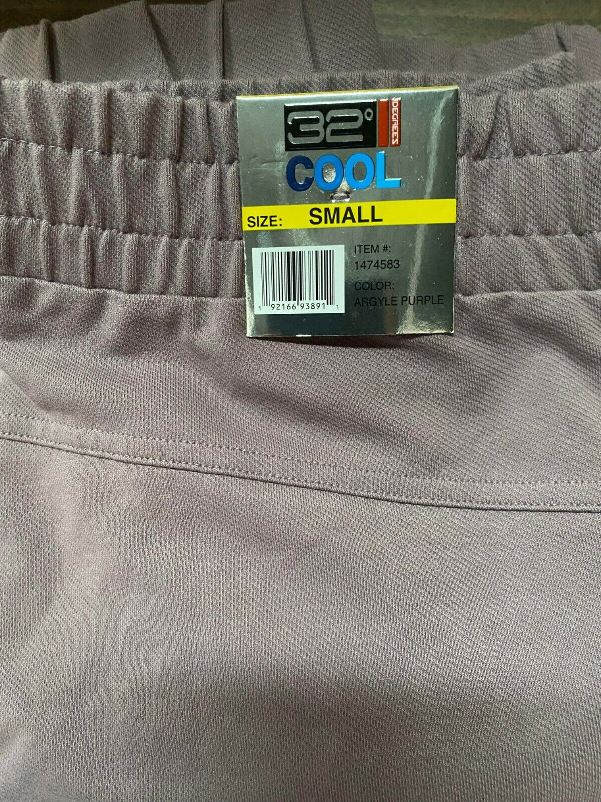 32 Degrees Ladies' Soft Twill Jogger, Argyle Purple