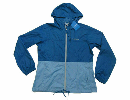 Columbia Ladies Windbreaker Jacket. 2-tone blue