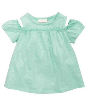 First Impressions Infant Cotton Cold-Shoulder Top