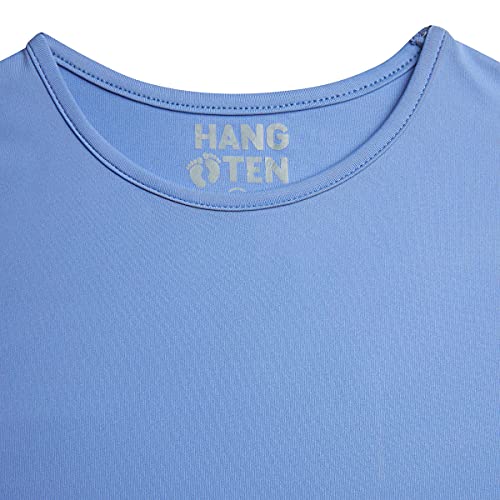 Hang Ten Womens Long Sleeve Rashguard Tee. Persian Jewel