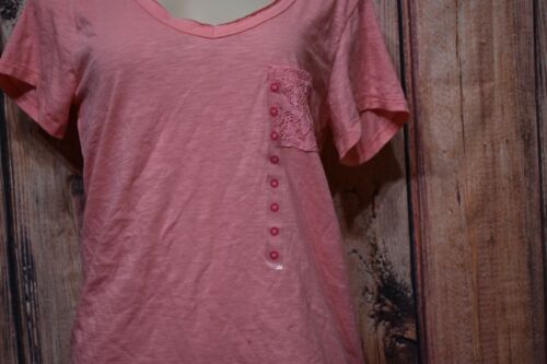 Jenni by Jennifer Moore Lace-Pocket PJ top. MSRP $40