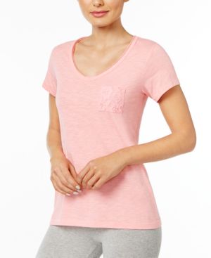 Jenni by Jennifer Moore Lace-Pocket PJ top. MSRP $40