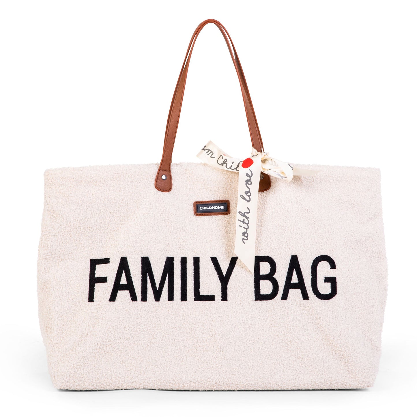 FAMILY BAG TEDDY OFF-WHITE