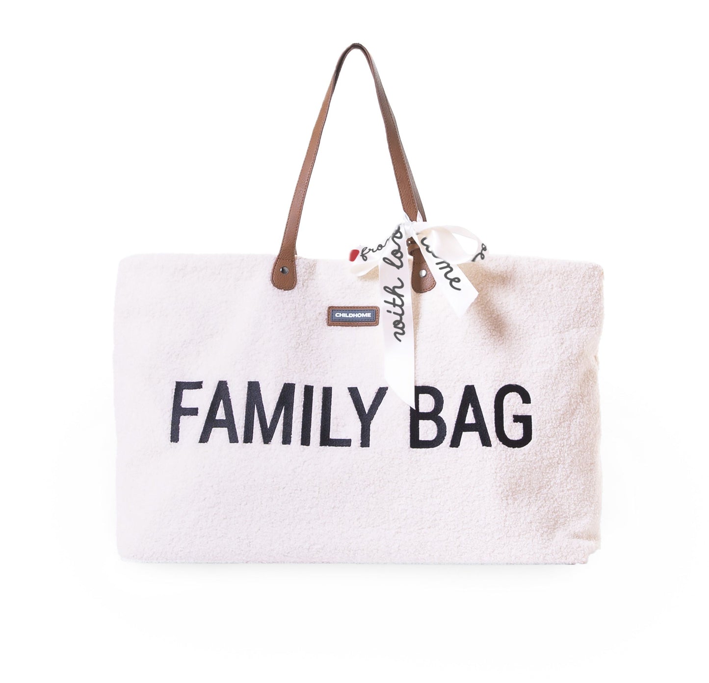 FAMILY BAG TEDDY OFF-WHITE