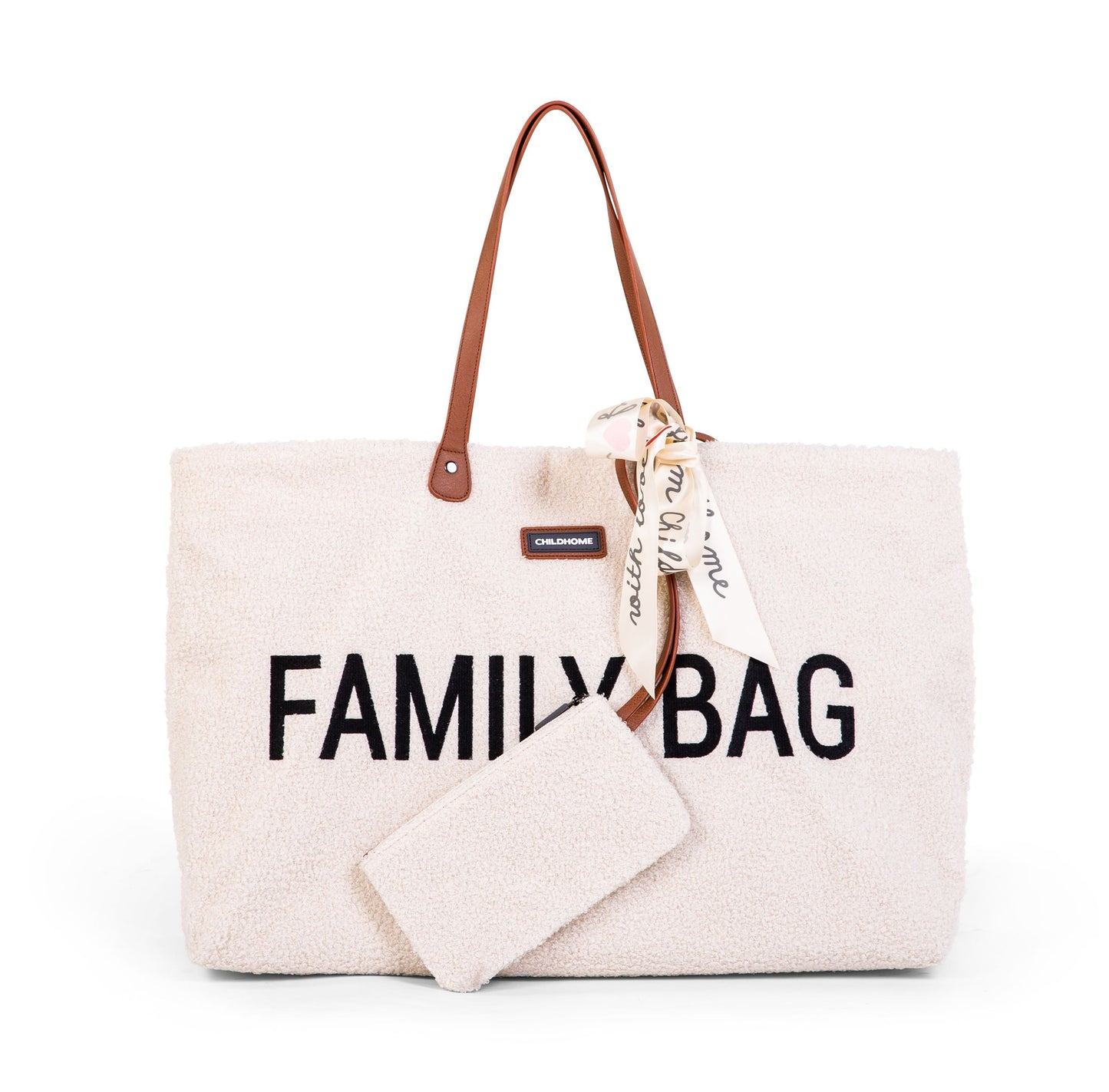 FAMILY BAG TEDDY OFF-WHITE