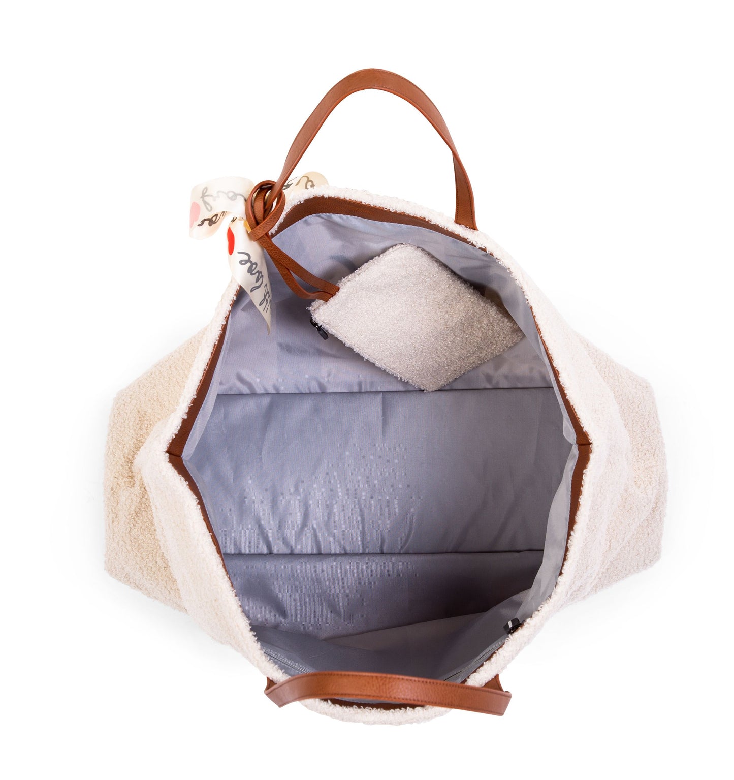 FAMILY BAG TEDDY OFF-WHITE