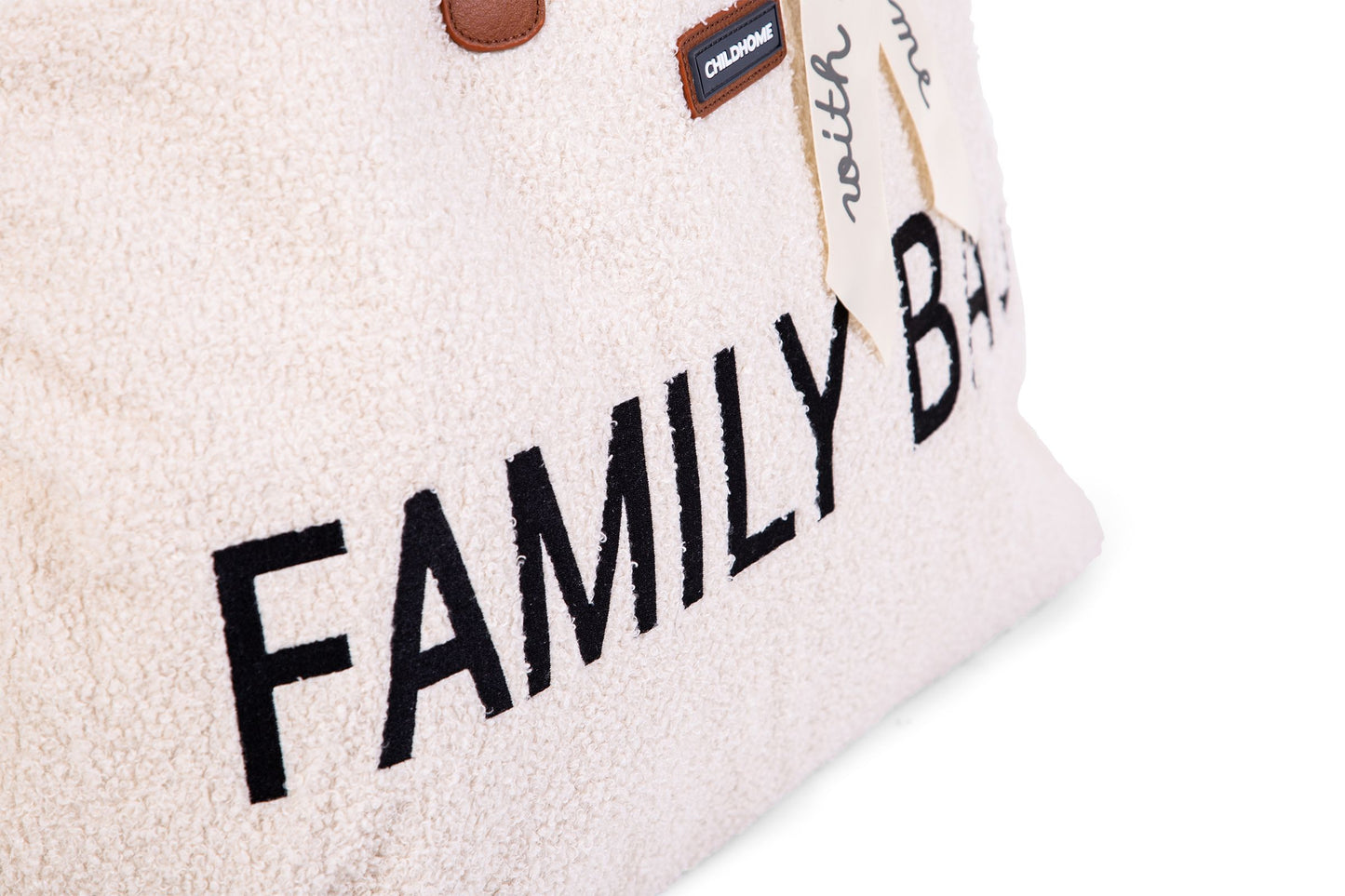 FAMILY BAG TEDDY OFF-WHITE