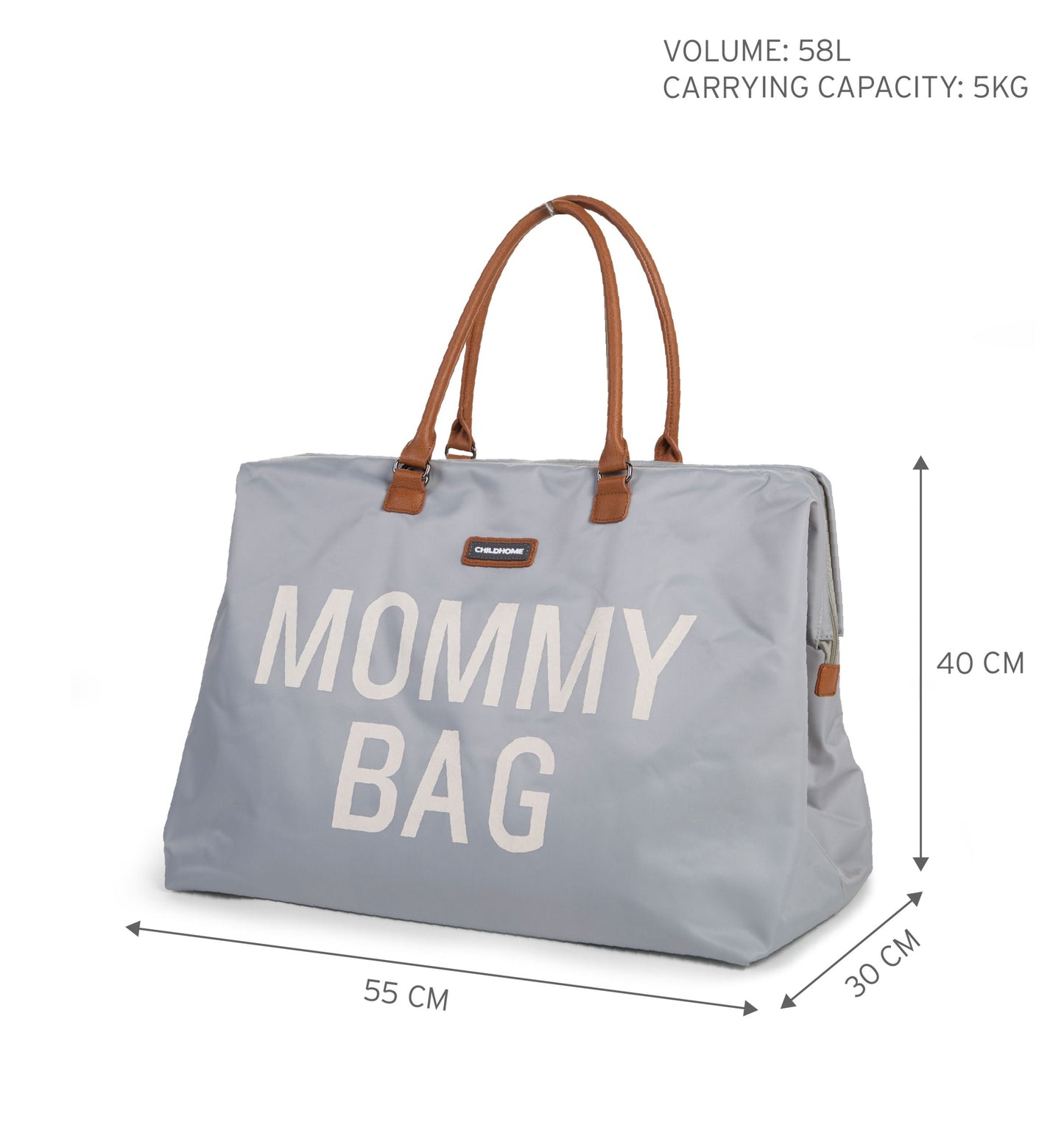 MOMMY BAG GREY
