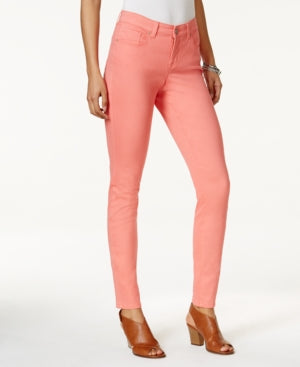 Style & Co Curvy-Fit Skinny Jeans. Coral Cove. MSRP $70