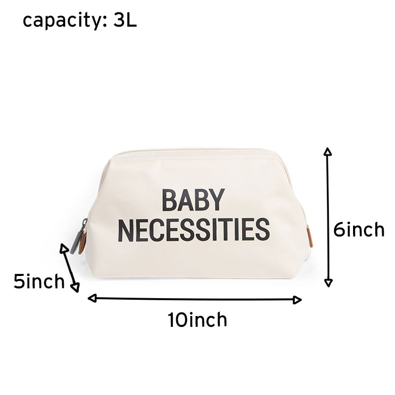 BABY NECESSITIES TOILETRY BAG OFF WHITE