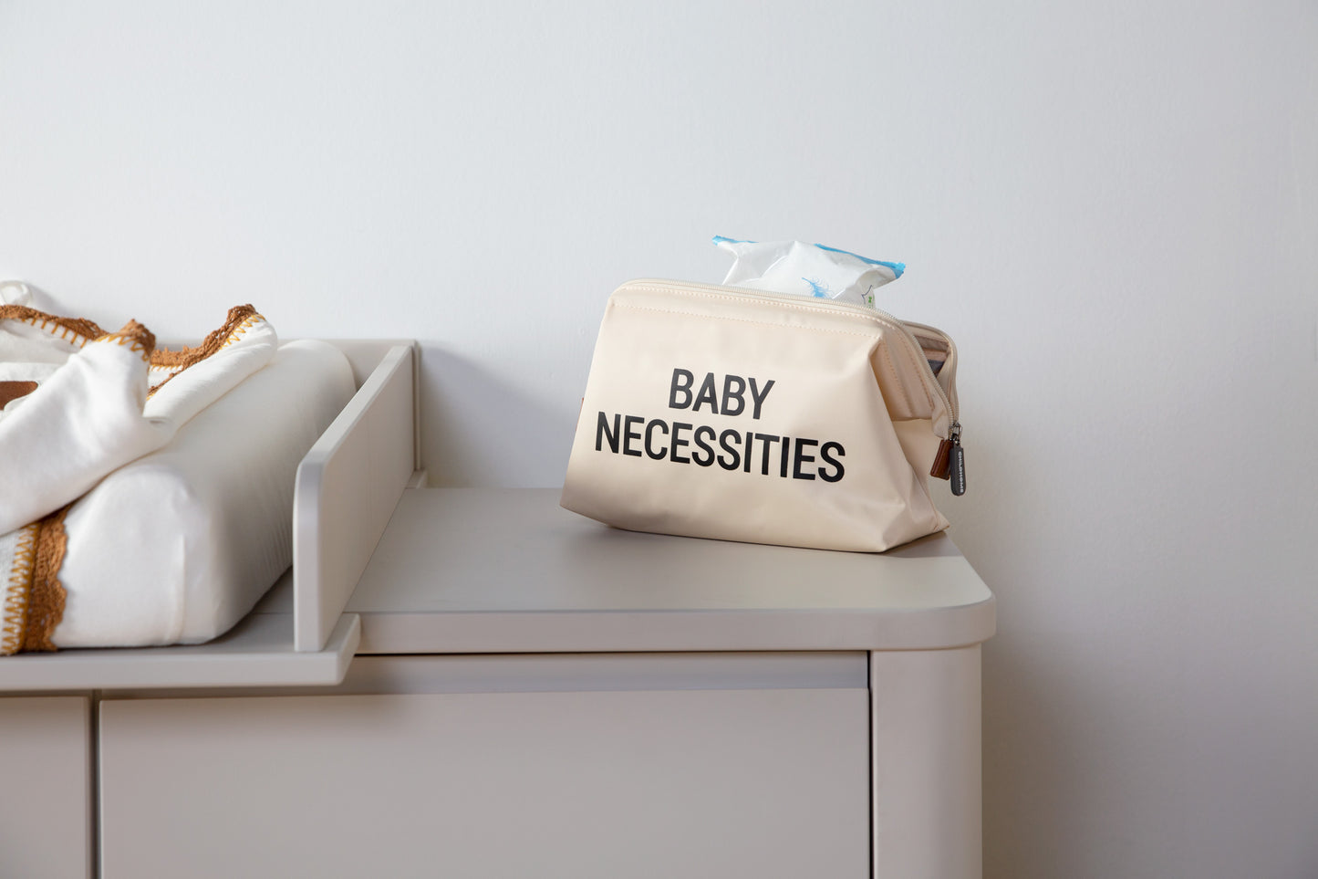 BABY NECESSITIES TOILETRY BAG OFF WHITE