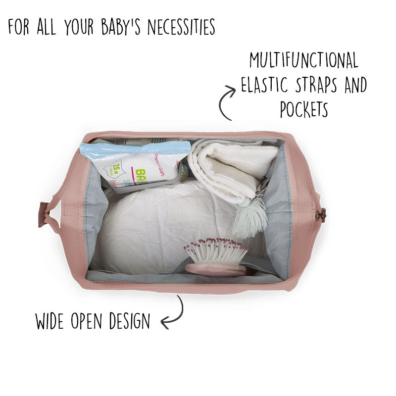 BABY NECESSITIES TOILETRY BAG PINK