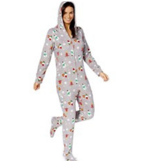Family PJs Onesie “Happy Gnomes" Women's