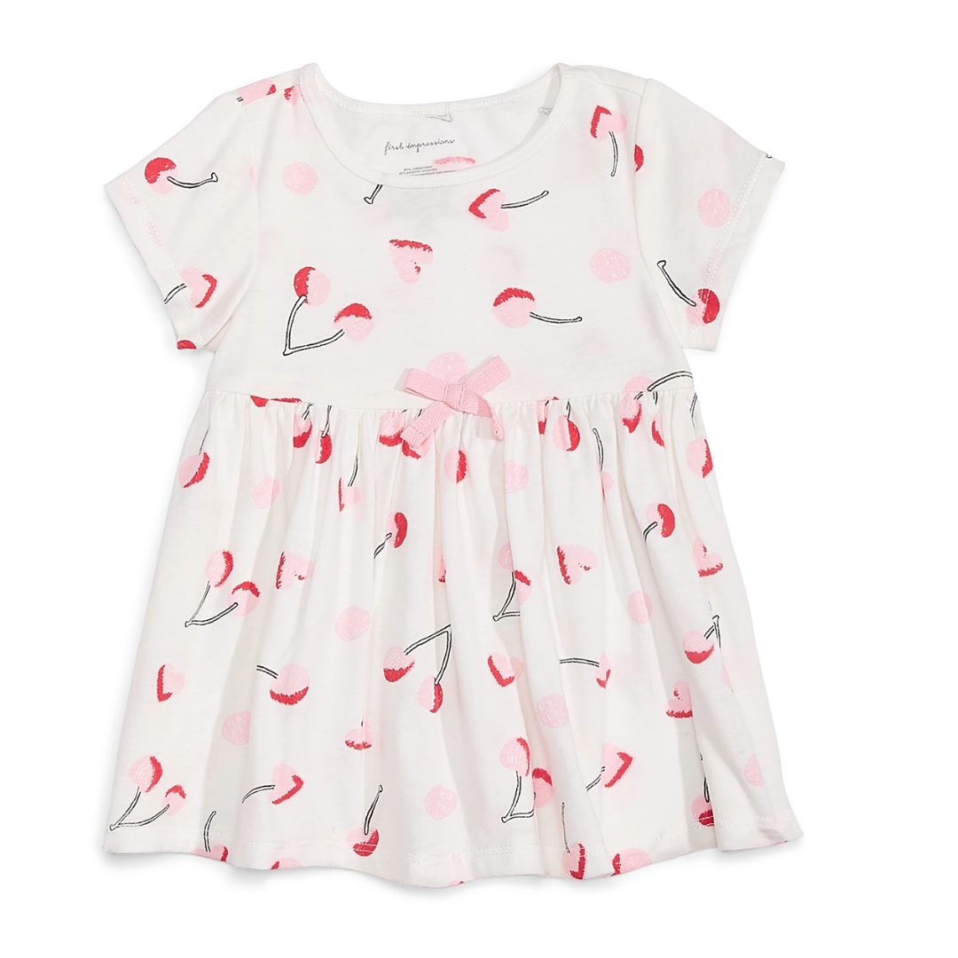 First Impressions Toddler Girls Cherry Print Tunic Shirt