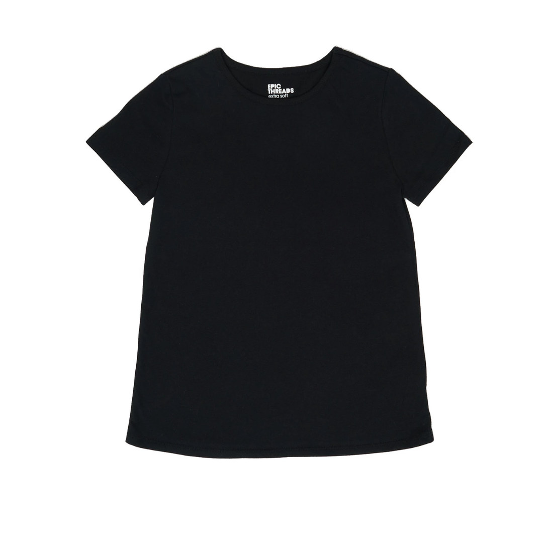 Epic Threads Big Girls Basic Tee Nautical Navy