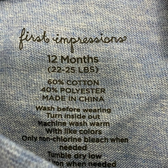 First Impressions Infant Birthday Dude Cotton T-Shirt