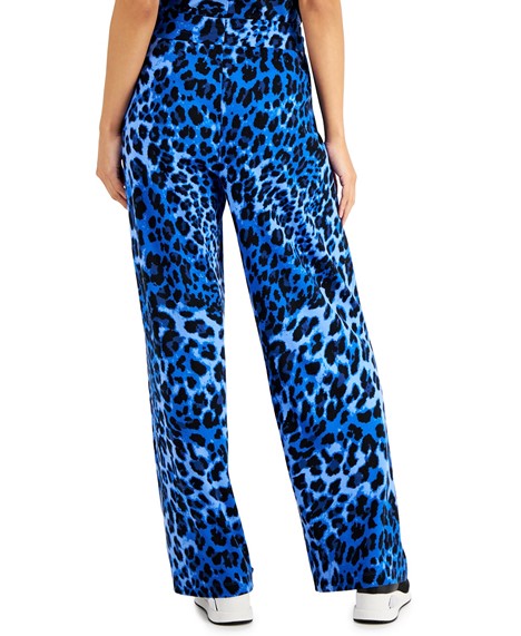 Jm Collection Printed Wide-Leg Lounge Pants