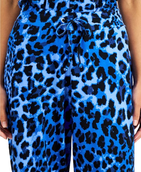 Jm Collection Printed Wide-Leg Lounge Pants