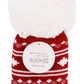 Christmas Thick Fleece Non-slip Lounge Socks: ASSORTED / ONE SIZE