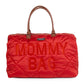 Cloud Comfort Puffer Mommy Bag - Red