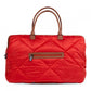 Cloud Comfort Puffer Mommy Bag - Red