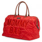 Cloud Comfort Puffer Mommy Bag - Red
