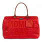 Cloud Comfort Puffer Mommy Bag - Red