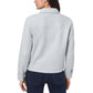WOMENS MONDETTA KNIT CROPPED JACKET GREY