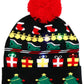 Adults Christmas Led Light-up Cuffed Beanie: ASSORTED / ONE SIZE